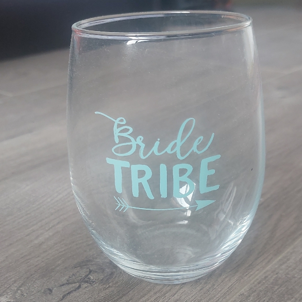 Bride Tribe Stemless Wine Glass